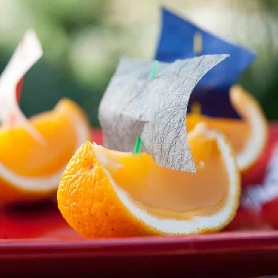 Homemade Jello Boats