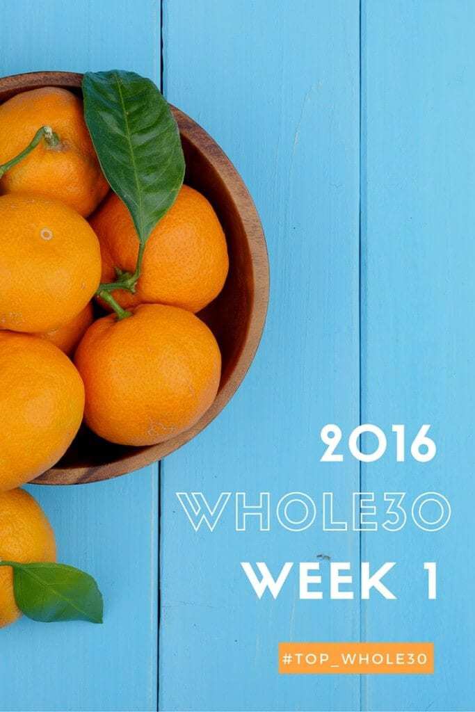 Inside My Whole30 Week 1 - by Michele Spring of Thriving On Paleo. I share tips on how to survive your first week and show you all the meals and snacks I ate.