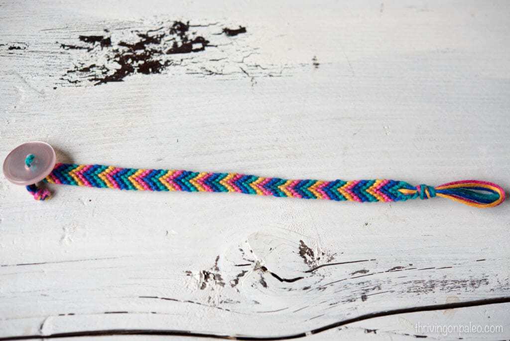 Unconventional Stress Relief technique - meditate by making friendship bracelets. Includes how-to video.