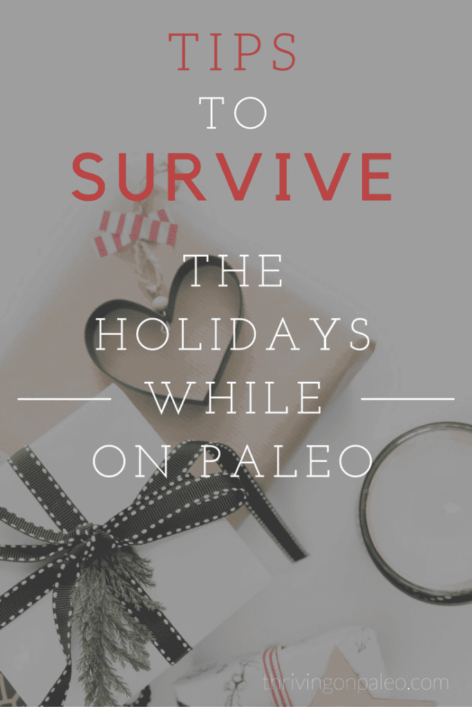 Getting through the holidays while on the Paleo diet (or a gluten-free diet) can be hard! Over the last 5 years I've figured out some things that work and don't work and share these tips here.