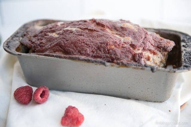 Raspberry Chipotle Meatloaf - a Paleo, gluten-free dinner recipe