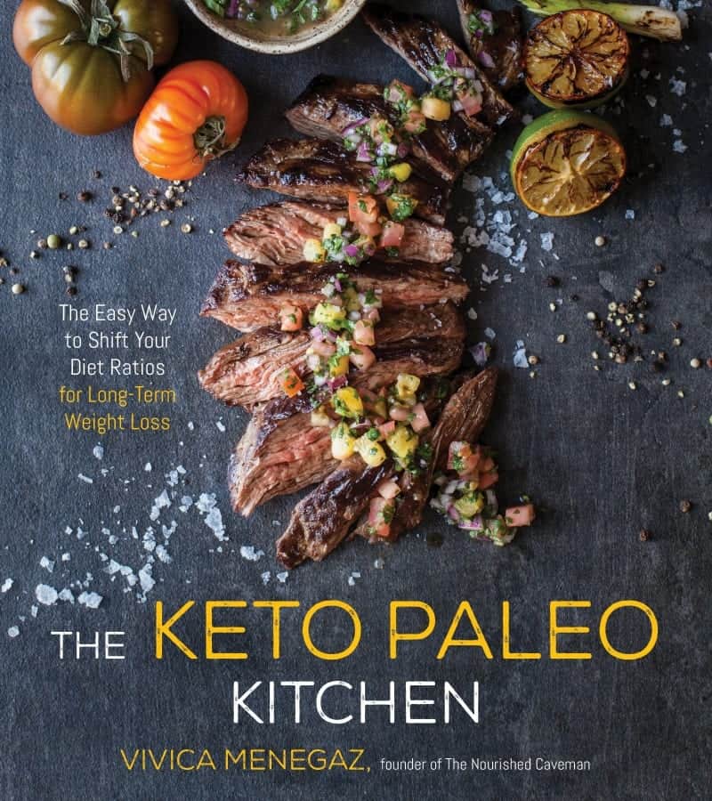 The Keto Paleo Kitchen cookbook cover