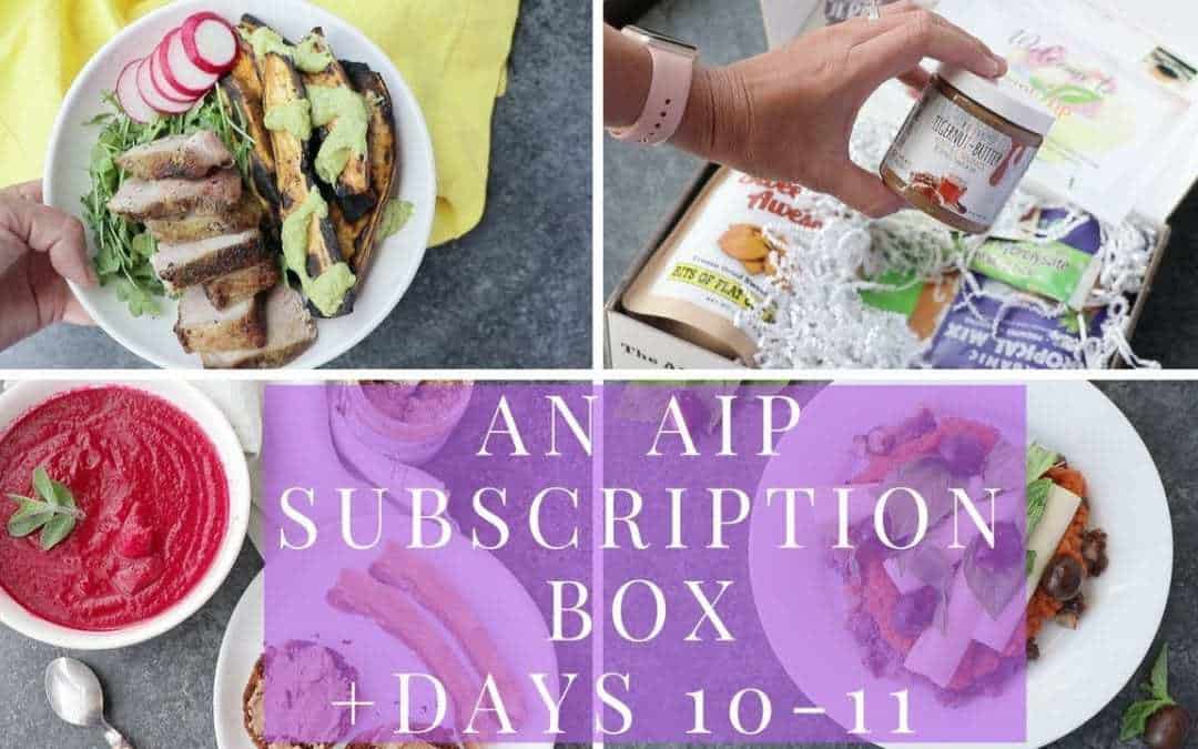 Simply AIP Subscription Box Review + What I Ate on AIP Days 10-11