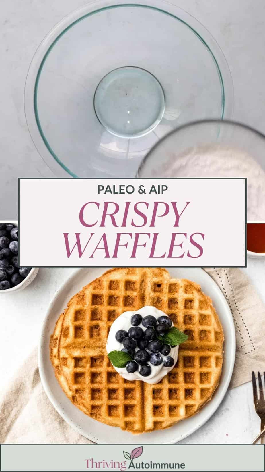 Crispy AIP Waffles (Paleo, nutfree) Thriving On Paleo Paleo & AIP