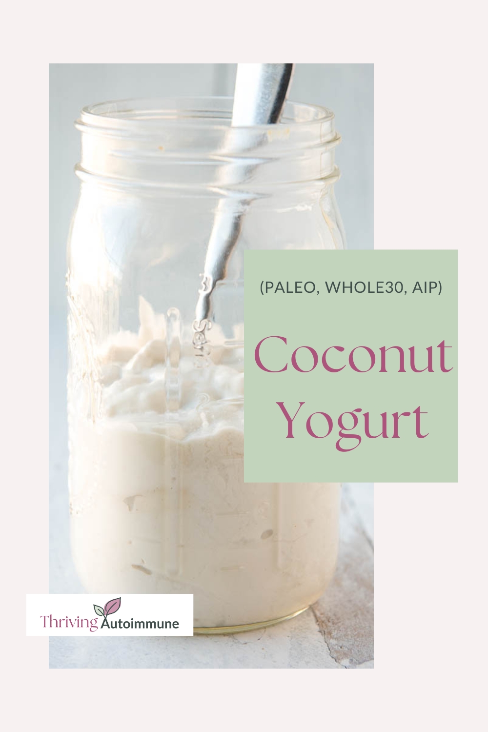 Coconut Yogurt (Paleo, Whole30, AIP) | Thriving On Paleo