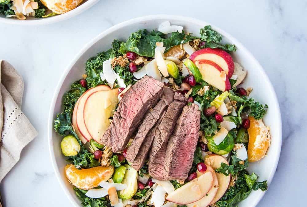 Winter Steak Salad (Paleo, Whole30, AIP)