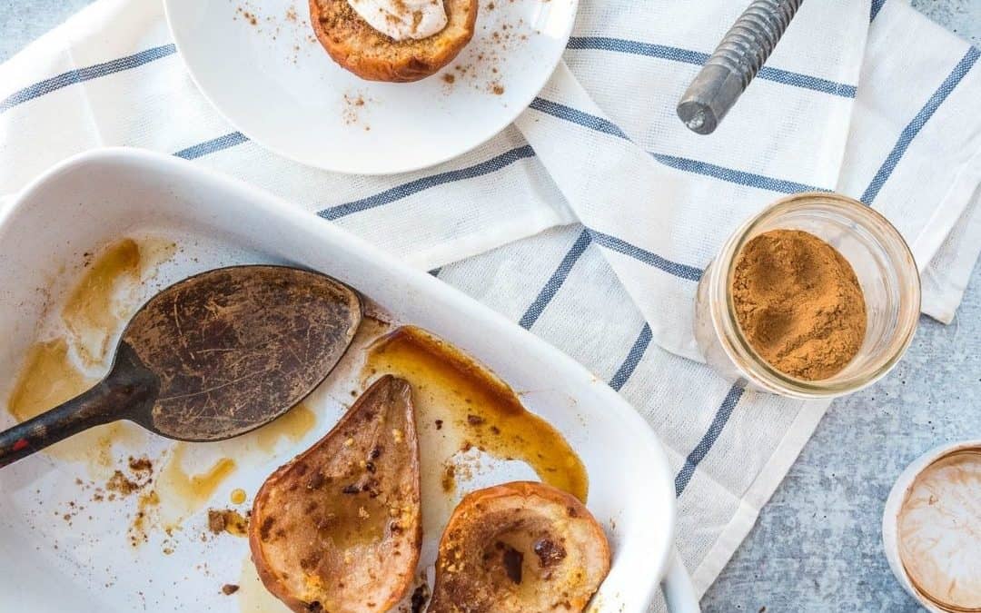 Ginger Baked Pears (Paleo, AIP)