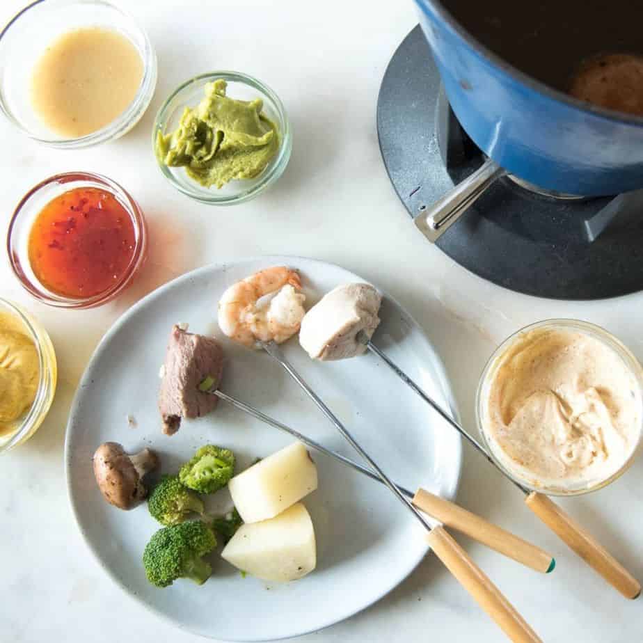 Ingredients for Fondue Bourguignonne … – License Images – 12674804 ❘  StockFood