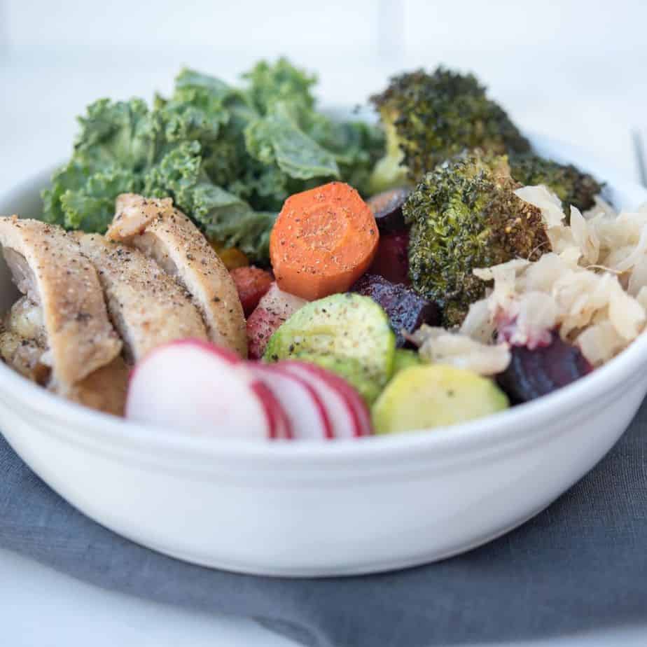 Chicken and Veggie Bowl