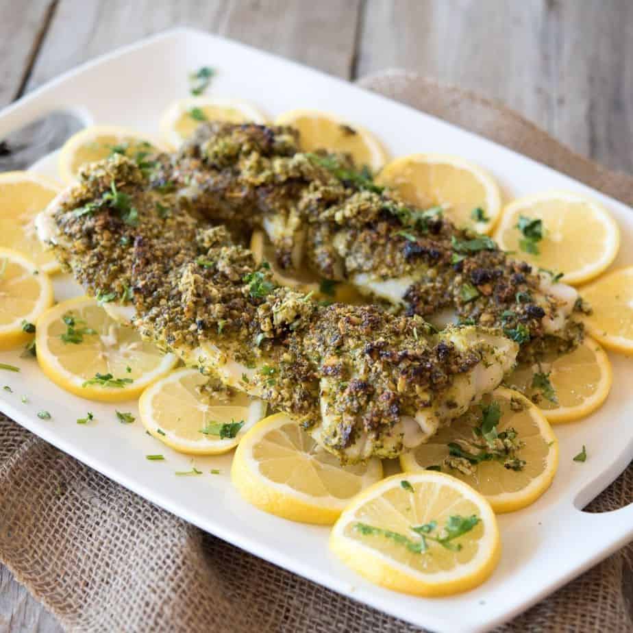 Weeknight Pesto Cod
