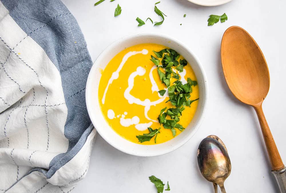 Carrot Ginger Soup (Paleo, Whole30, AIP)