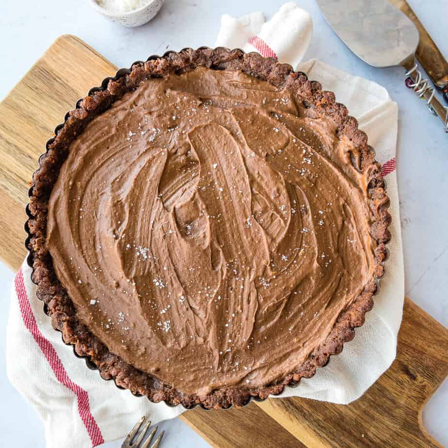 Salted Chocolate Tart