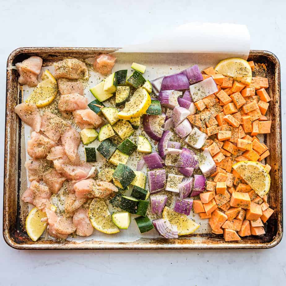 Greek Sheet Pan Supper