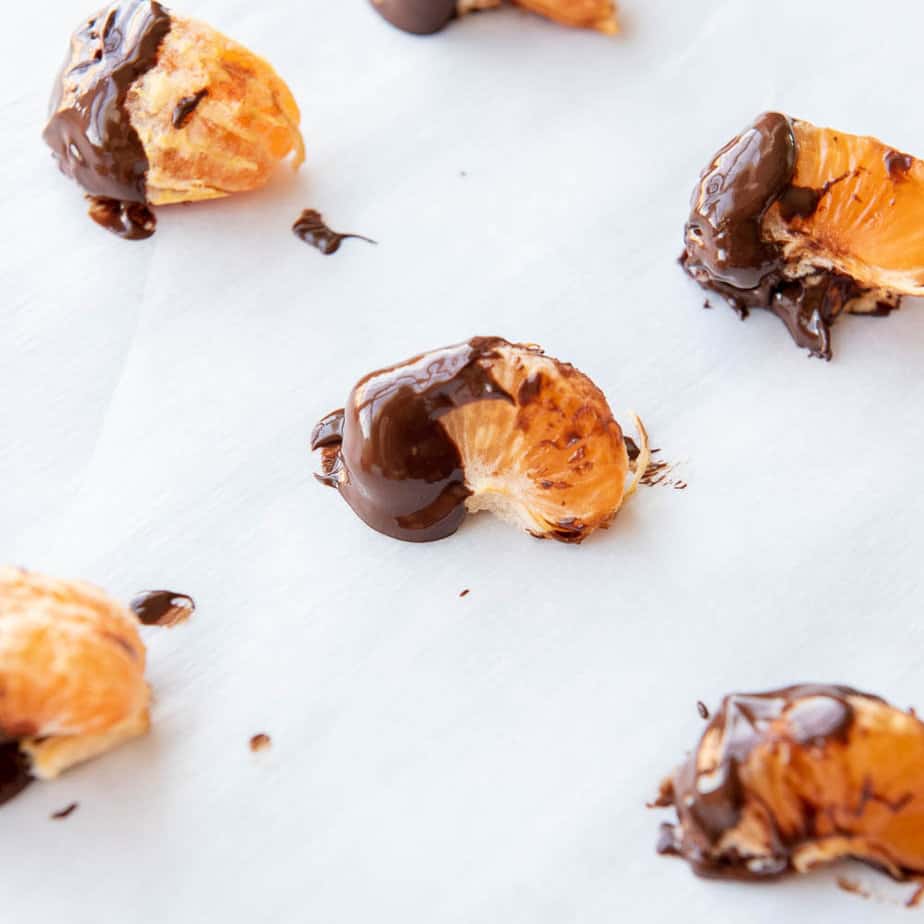 Chocolate-Covered Mandarin Oranges (Paleo, Gluten-Free)