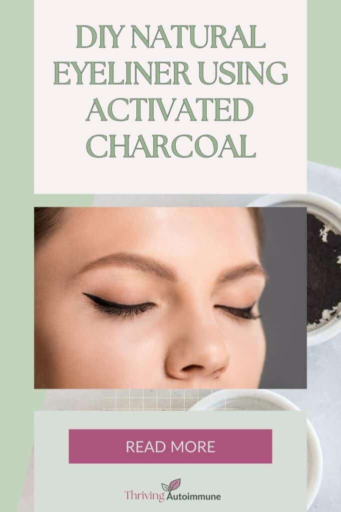 DIY Eyeliner made from Activated Charcoal